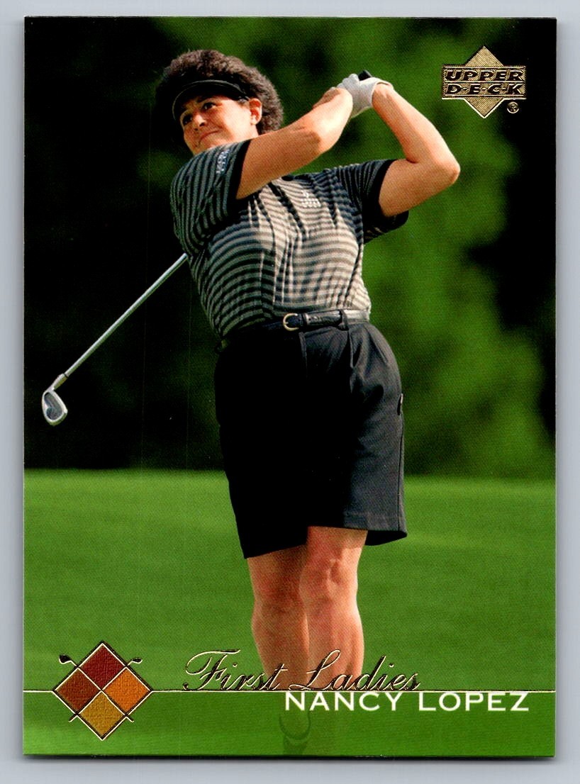 2003 UPPER DECK GOLF CARD FIRST LADIES #47 NANCY LOPEZ
