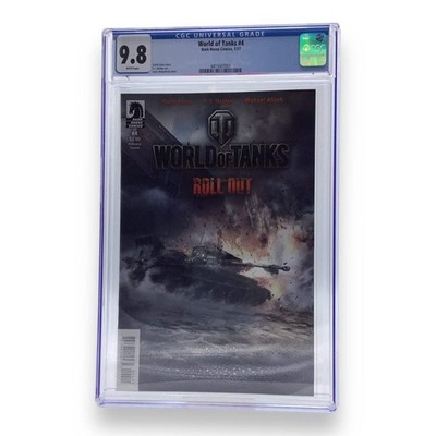 World of Tanks #4 Graded CGC 9.8 - Dark Horse Comics 2017
