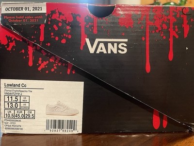 VANS Terror Lowland CC ComfyCush It Pennywise Men's Sneakers Size 11.5