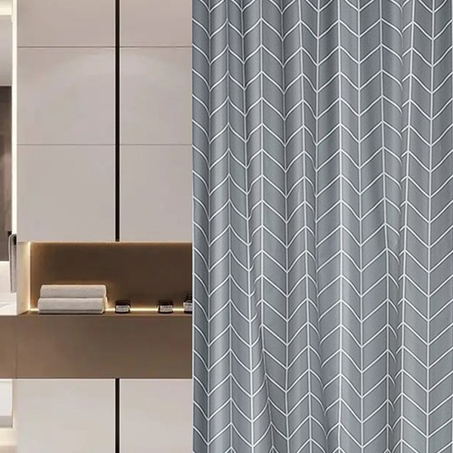 180*180cm PVEA Shower Curtain Farmhouse Waterproof Shower Curtain with Hooks - Picture 7 of 26
