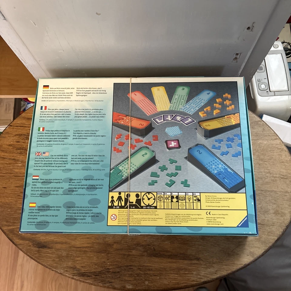 FITS A Fill in the Spaces Game Reiner Knizia 100% Complete (Ravensburger - 2009) - Image 2 of 2