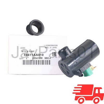 New OEM For Subaru 98-05 Front Windshield Washer Fluid Pump Motor 86611AA010 US