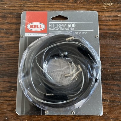 Bell Pitcrew 500 Brems- & Schaltzugsatz NOS versiegelt aber fettige Verpackung