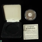 Superbowl XXX Dallas Cowboys Champions Silver Round 1 tr oz 0.999 Fine Silver