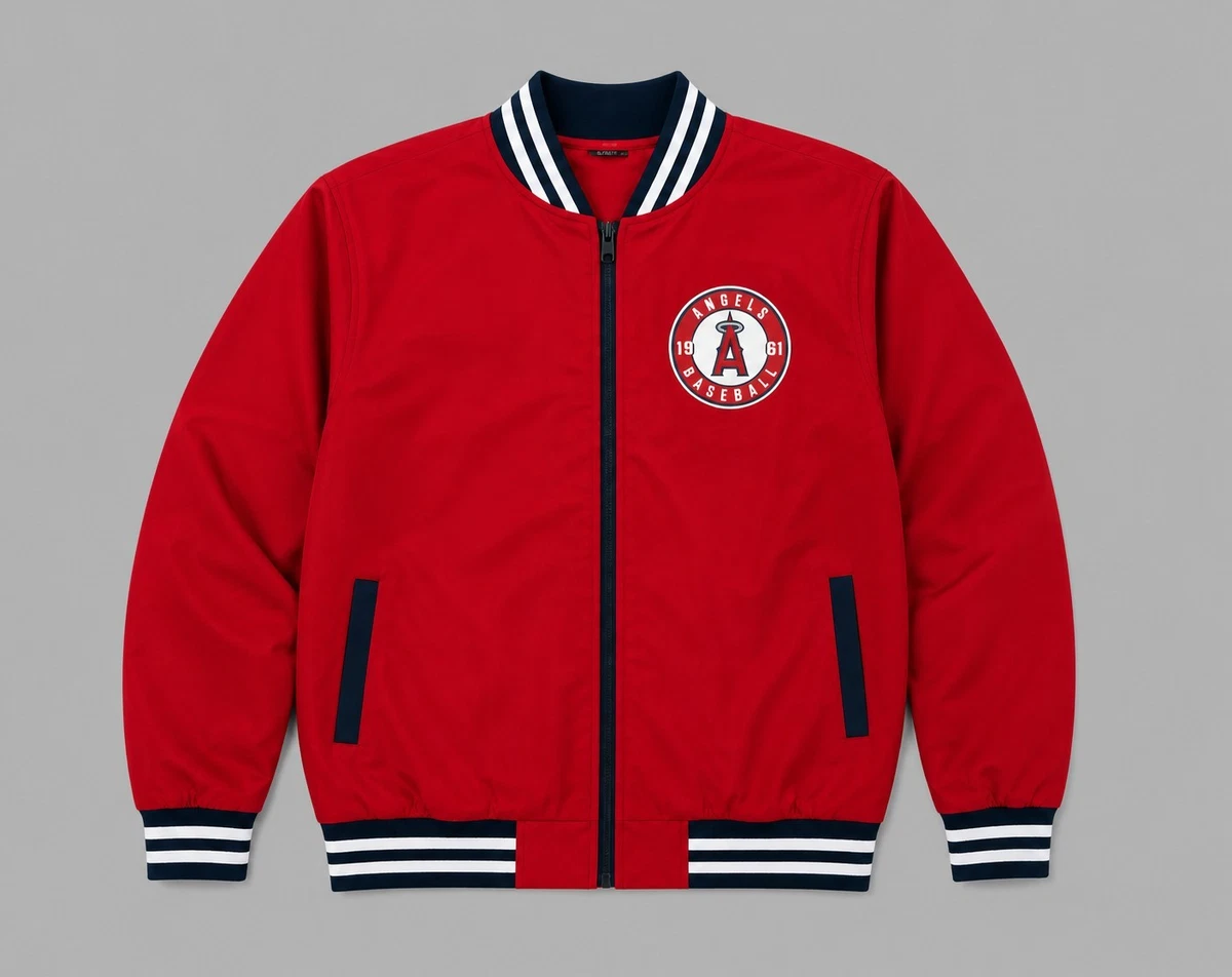 Las mejores ofertas en Chaquetas de la MLB Los Angeles Angels rojo