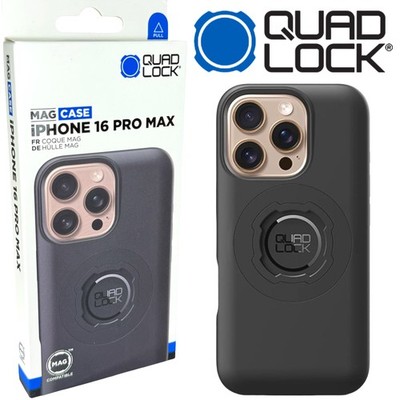 QUAD LOCK MAG Case Handy Schutzhülle Halterung Hülle für Apple iPhone 16 Pro Max