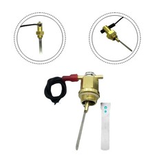 For industrial Brass Water Flow Switch Sensor with Magnetic Reed Detection IP65