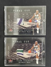 Glenn Robinson 2001-02 Fleer Genuine Jersey Game Worn Patch Final Cut Lot 2 