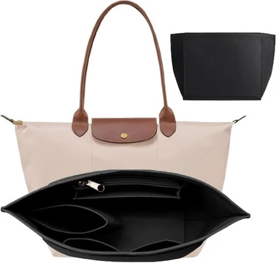 BERELIN Handtaschen Organizer, Geldbörsen-Organizer für Longchamp, Filz T