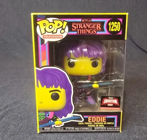 Funko Pop Stranger Things EDDIE #1250 Netflix Limited Edition Targetcon 2025