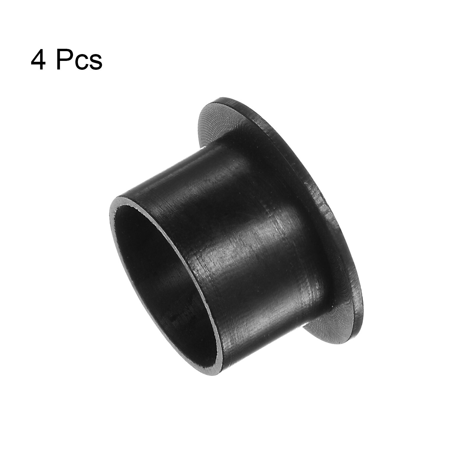 4pcs Flanged Sleeve Bearings 15.1mmx17mmx12mm Nylon Bushings, Black eBay