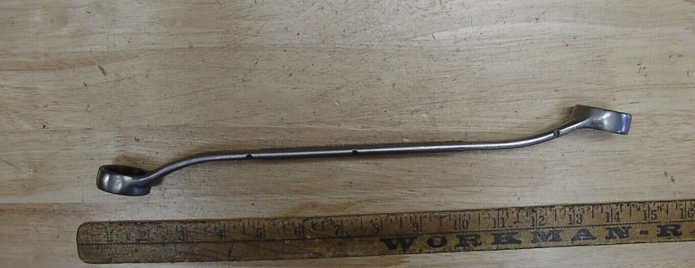 Vntg Craftsman   Double Offset 12 Pt Box End Wrench,15/16" X 1" X 13-1/2",READ!