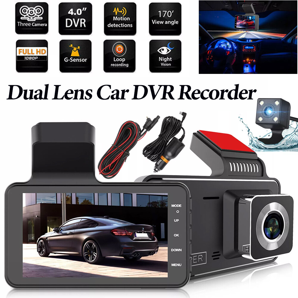 Dashcam Crosstour Cr600 Crosstour Dash Cam, Wifi 1080P, Inch IPS