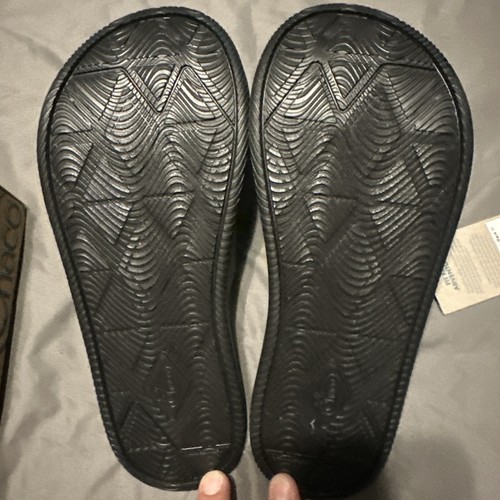 Chaco Men's Chillos Slide Sandal - Black Size 11 Brand New - Picture 4 of 5
