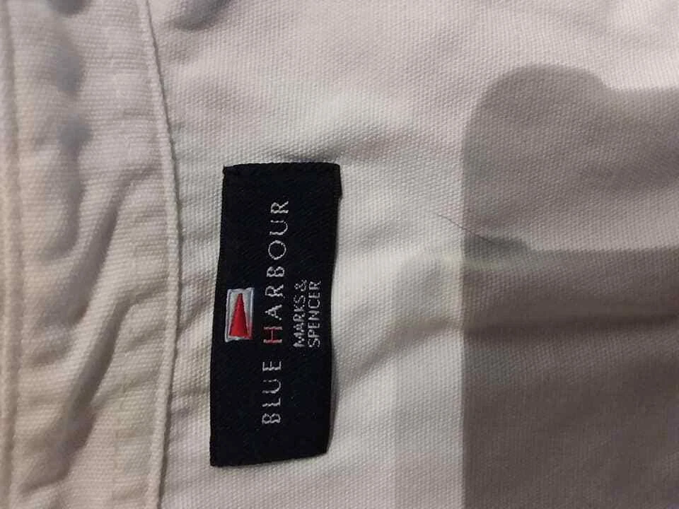 T-shirt Marks and Spencer bleu harbour taille L - Photo 3/4