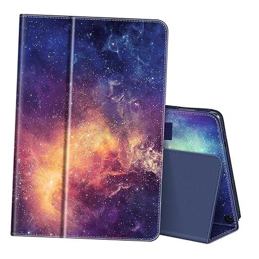 Folio Case for All-New Amazon Fire HD 10 and 10 Plus Tablet (13th/11th Galaxy