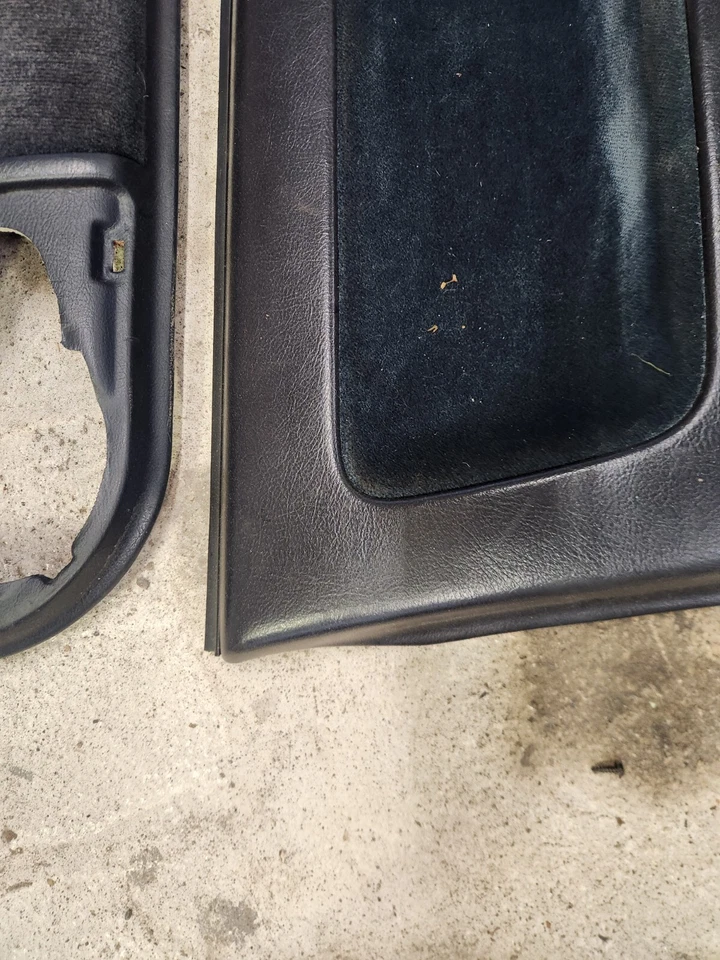 1990-1993 DA9 ACURA INTEGRA COUPE PALMY BLUE DOOR CARD PANEL LINERS L AND R Foto 2 de 4