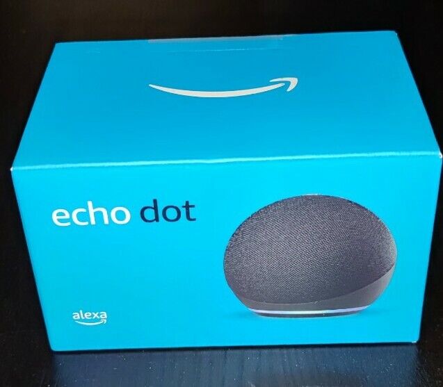 Thumbnail - Amazon Echo Dot (4. Gen) Smart Lautsprecher Anthrazit Neu Und Ovp