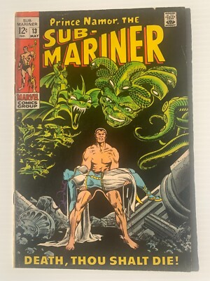 Sub-Mariner #13 1969 - ''Death, Thou Shalt Die!''