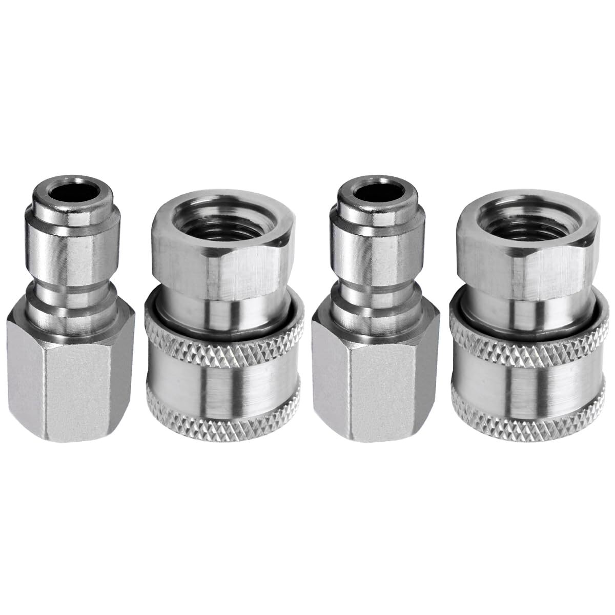 Pressure Washer Fitting Stainless Steel 3/8