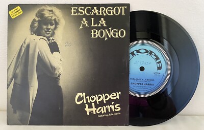 Chopper Harris - Escargot A La Bongo - 7  Vinyl Single 1983 Utopia UTO 4 A1/B1