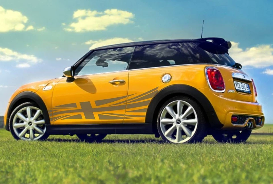 Union Jack Stripe se adapta a: BMW Mini Cooper calcomanía pegatina 3M Foto 3 de 4