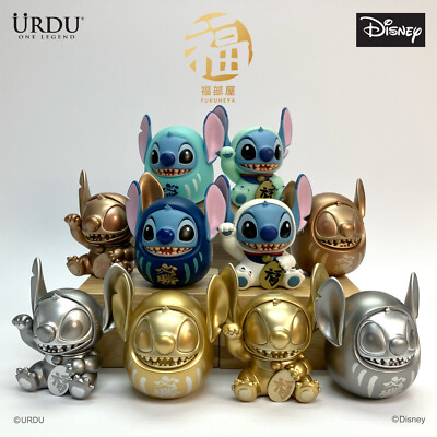 Stitch FUKUHEYA LUCKY フィギュアセット Urdu Disney Fukuheya Lucky Stitch Set Of 8 Pcs Different Style | eBay
