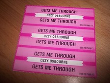 3 Ozzy Osbourne Gets Me Through Jukebox Title Strips