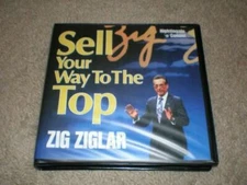 ZIG ZIGLAR Sell Your Way To The Top UNABRIDGED (6 CD Audio Set)