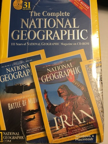 New The Complete National Geographic 111 Years On 31 CD-Roms - Picture 4 of 4