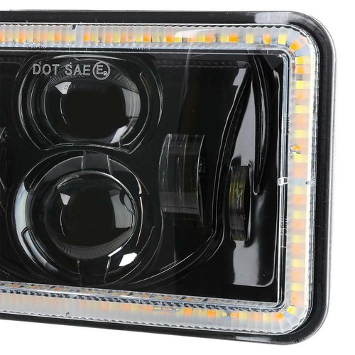 4X DOT 4x6'' LED Headlights for Kenworth T800 T400 T600 W900B Classic 120/132 HK - Picture 12 of 12