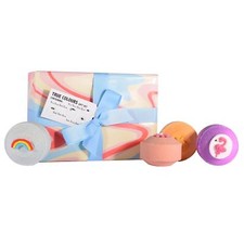 Bath Bomb Gift Set Of 4 Scented True Colours Colourful Various Fragrance