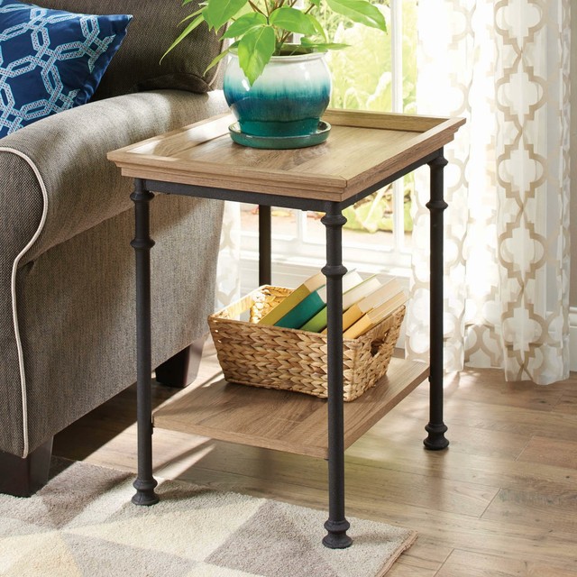 Better Homes Gardens River Crest Side Table Rustic Oak Finish For - Better Homes And Gardens Bryant Solid Wood Coffee Table Better Homes Gardens River Crest Side Table Rustic Oak Finish For - Better Homes And Gardens Bryant Solid Wood Coffee Table