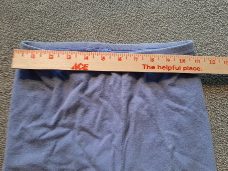 Pantalones de salón Reebok niñas talla M medio azul elástico cómodos algunos artículos Foto 4 de 4