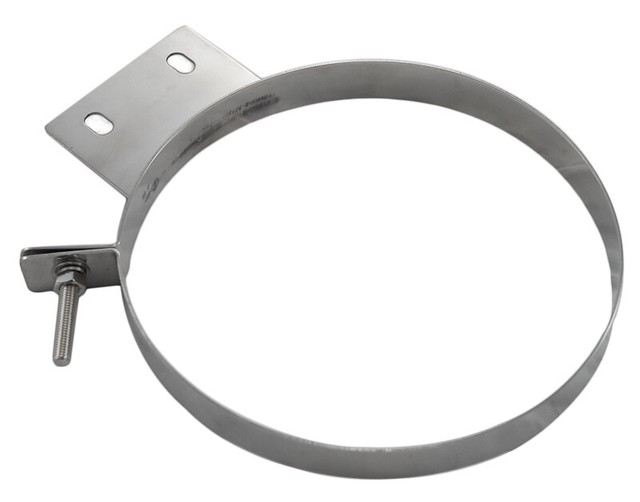 Pypes Performance Exhaust HSC007 Stack Clamp Stainless 7in for sale