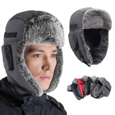 Winter Hat Snow Hats Thermal Aviator Windproof Warm Hunting Ear Flaps Ski Hat