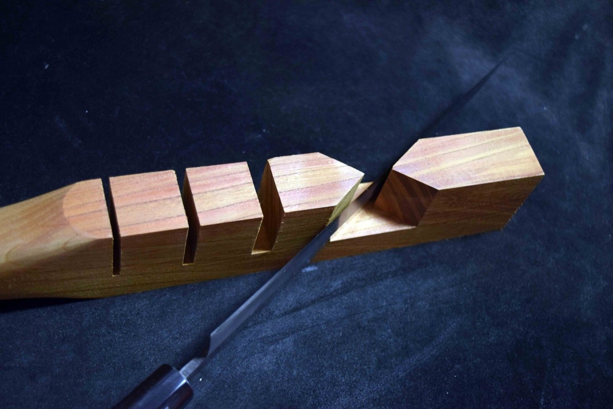 Japanese Zelkova Curved Blade Fixer *Kojibo* 2 types / 1