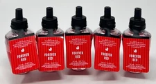 5 BATH & BODY WORKS FOREVER RED WALLFLOWER FRAGRANCE REFILL BULB PLUG IN SCENT