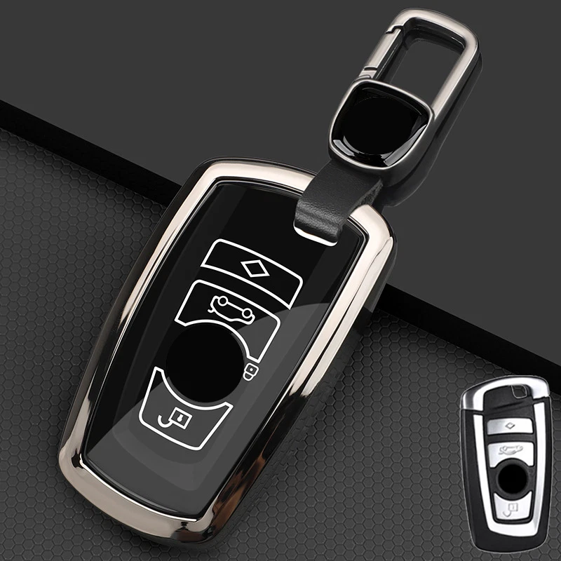 Zinc Alloy TPU Car Key Case Cover For BMW M2 M3 M4 M5 M6 X3 X4 X5 X6 1 2 3 4 5 — 第 4/4 张图片