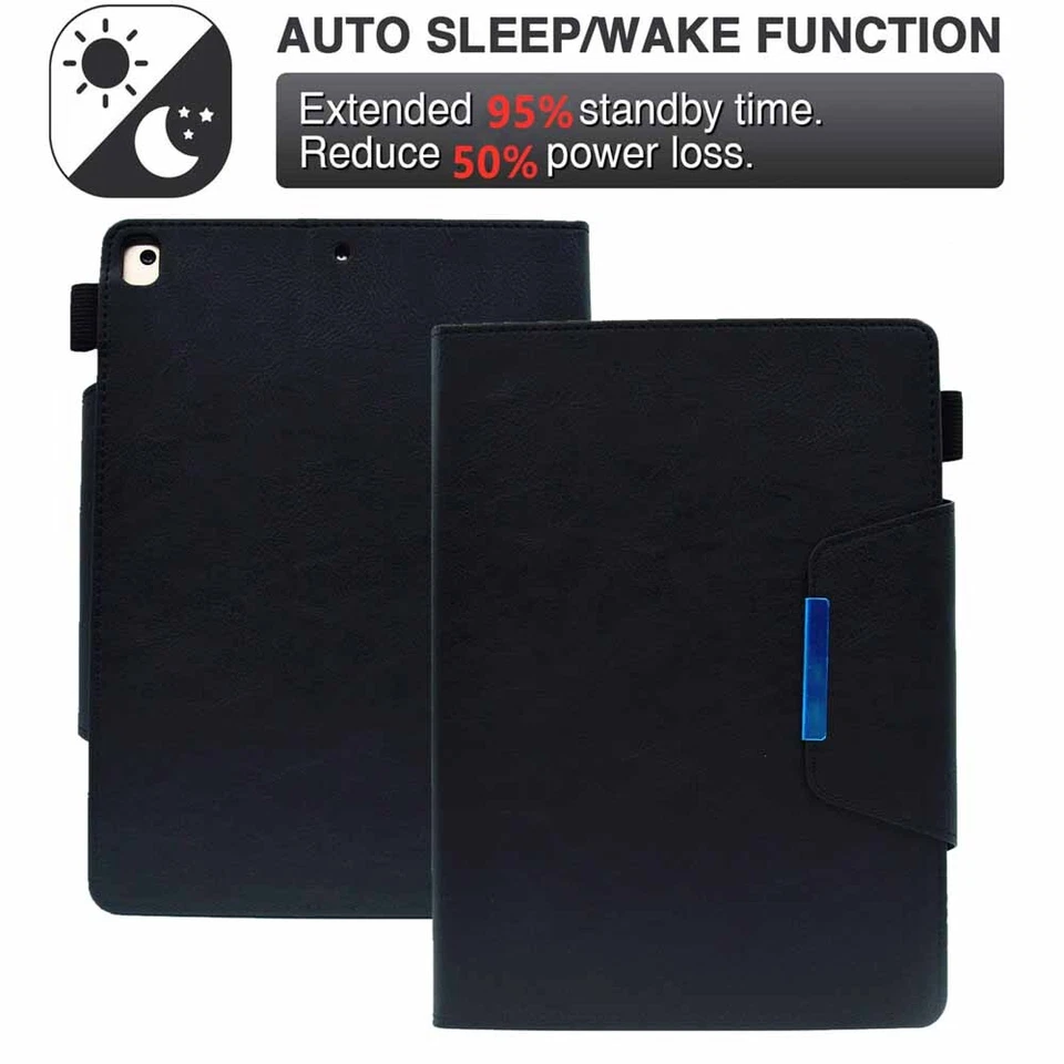 For iPad 10th 9th 8th 7th 6th 5th Gen/Mini/Air/Pro Flip Leather Case Stand Cover - Image 2 of 4