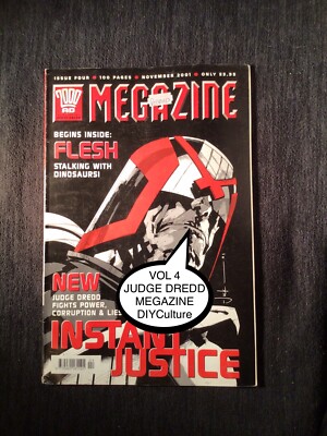 2000AD JUDGE DREDD MEGAZINE Volume 4 #1-18 Comic/Prog quantity discounts