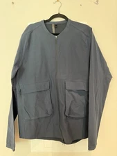 Lululemon Men Blue Lab Siffra Hybrid Long Sleeve Shirt Jacket Size XL