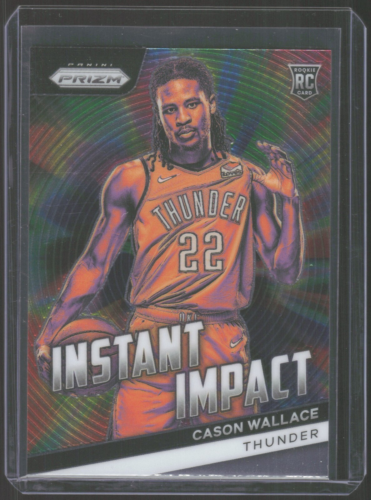 Cason Wallace #15 [RC Instant Impact] 2023-24 Panini Prizm Basketball