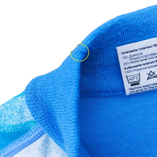 Gonso Tracktop Veste Cycliste Vintage 80S Laine Et Acrylique Dunova TAILLE S - Photo 8 sur 9