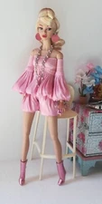 Poppy Parker Outfit. Top, Shorts, Boots. Fit Barbie,Fr, Nuface Doll Not Included