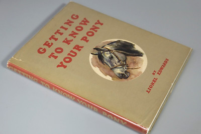 Getting to Know Your Pony, Lionel Edwards, 1948 Hardback, Horse Art