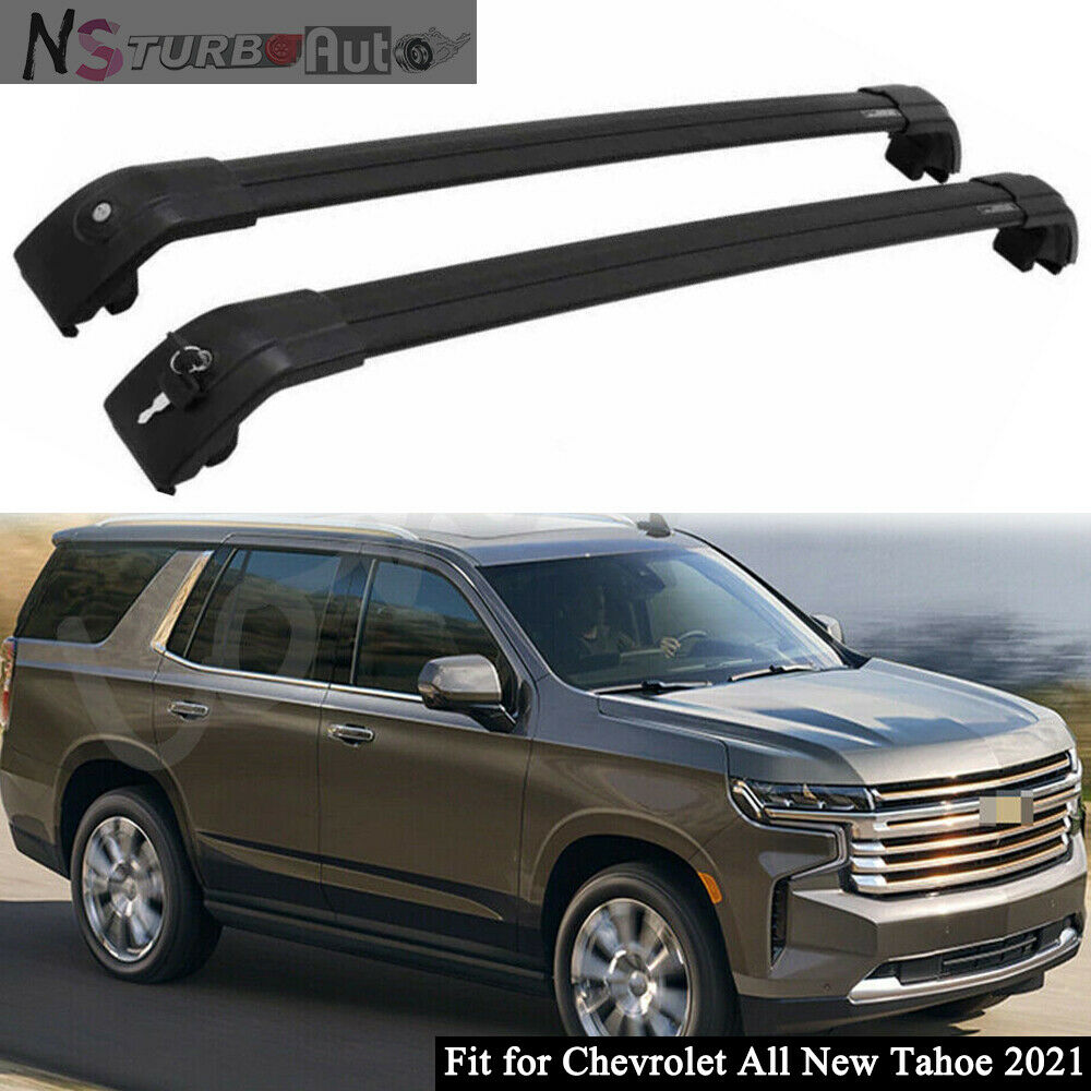 Crossbar Cross Bars Roof Rack Rail Carrier Fits for Chevrolet Tahoe 2021-2024