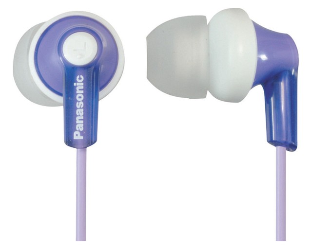 Panasonic RP-HJE120 In-Ear Headphones - Violet for sale online | eBay