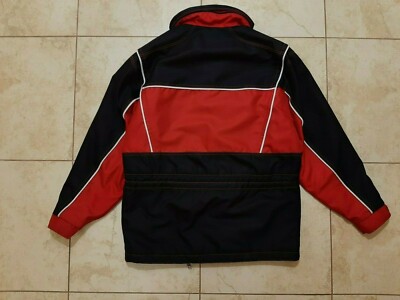 【NOS】PHENIX 3PEACE SKIWEAR PHENIX SKI VINTAGE RED JACKET SIZE L SNOW ZIP/BUTTONS SPECIAL