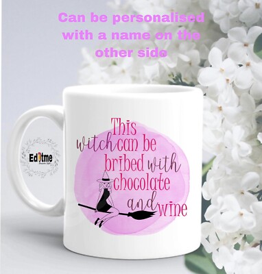Personalisierte Hexe. Tasse Lustige Tasse. Halloween Geschenk